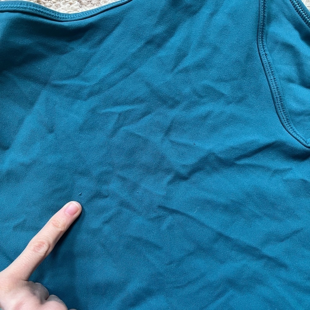 ATHLETA Transcend Tank Teal XL - Picture 5 of 5
